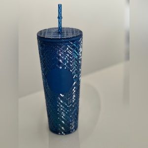 NWT Starbucks 2022 Azul Venti Jeweled Tumbler